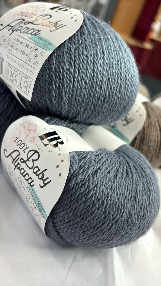 100% Baby Alpaca Yarn
