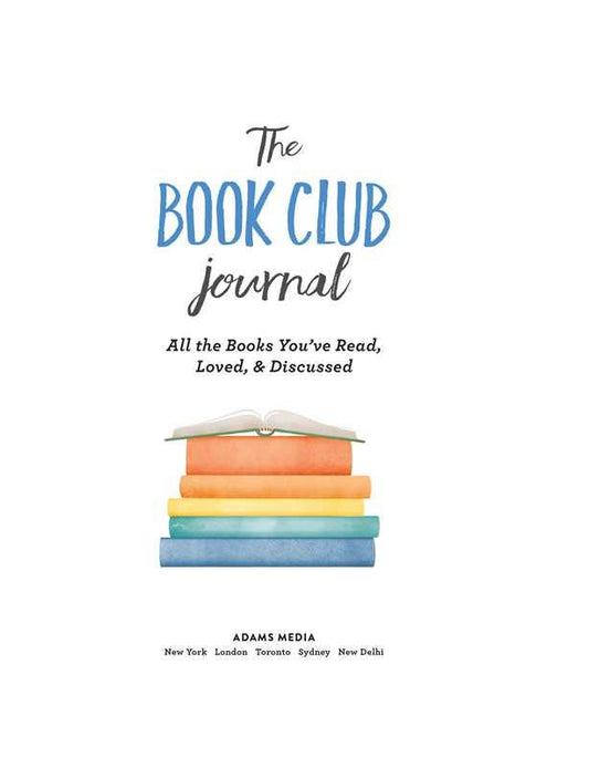Book Club Journal by Adams Media