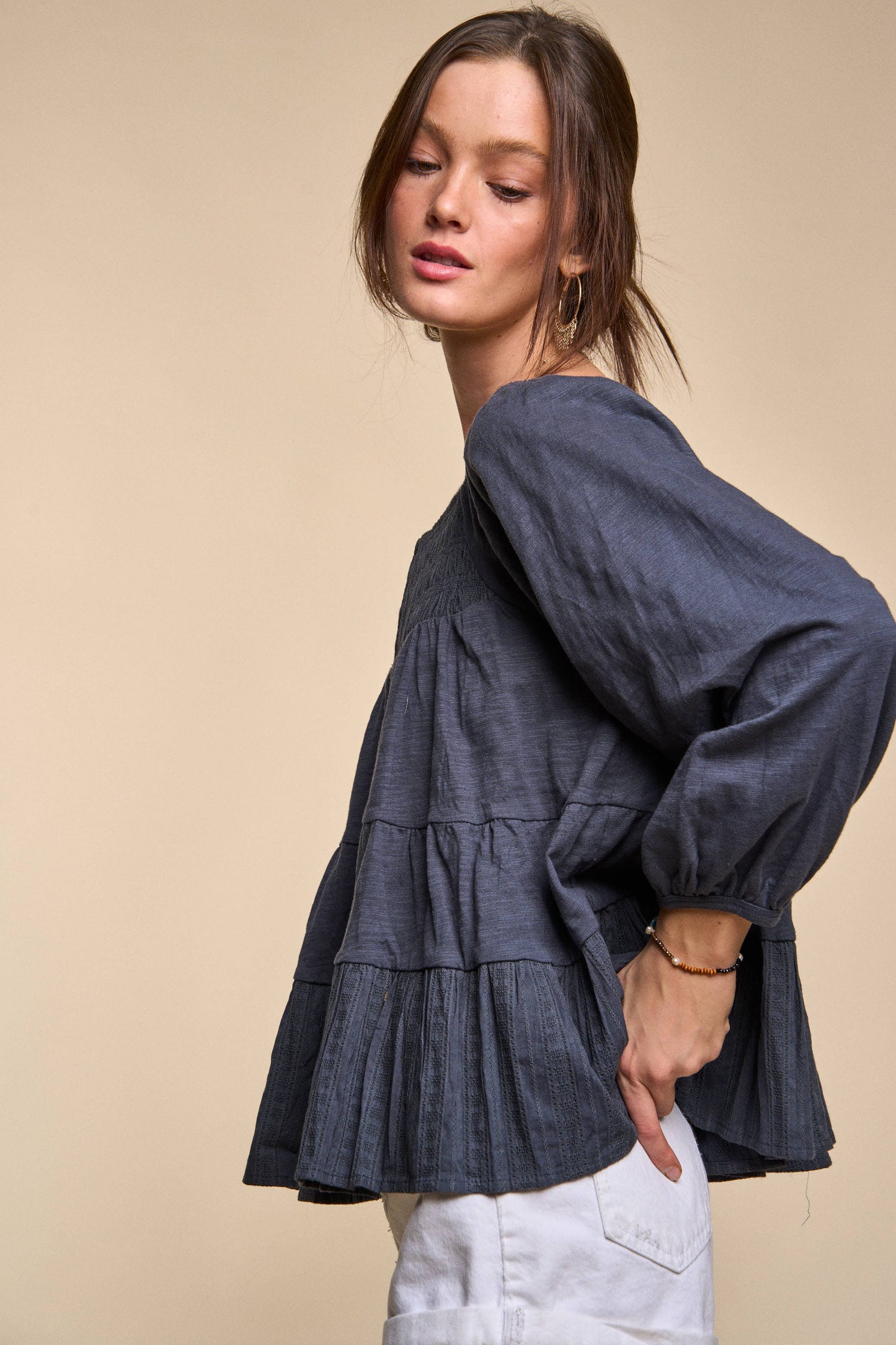 Tiered Babydoll top