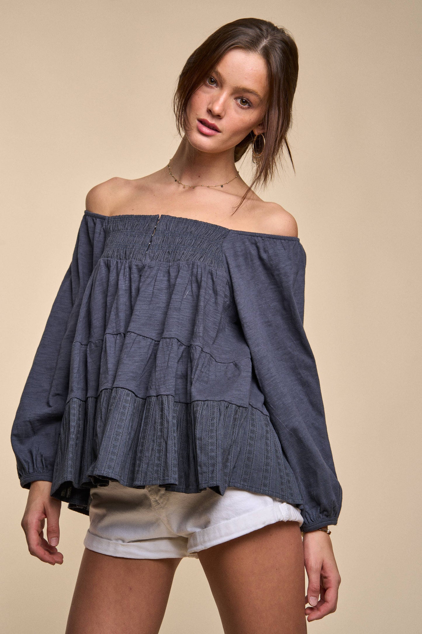 Tiered Babydoll top