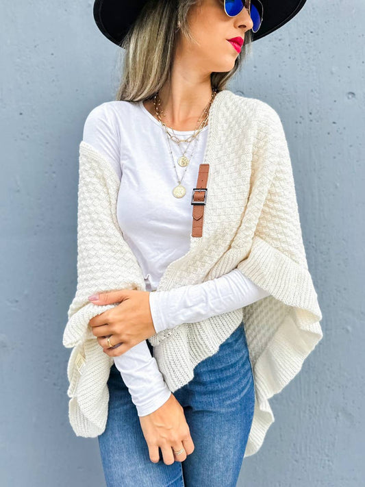 Breezy Ruffle Shawl