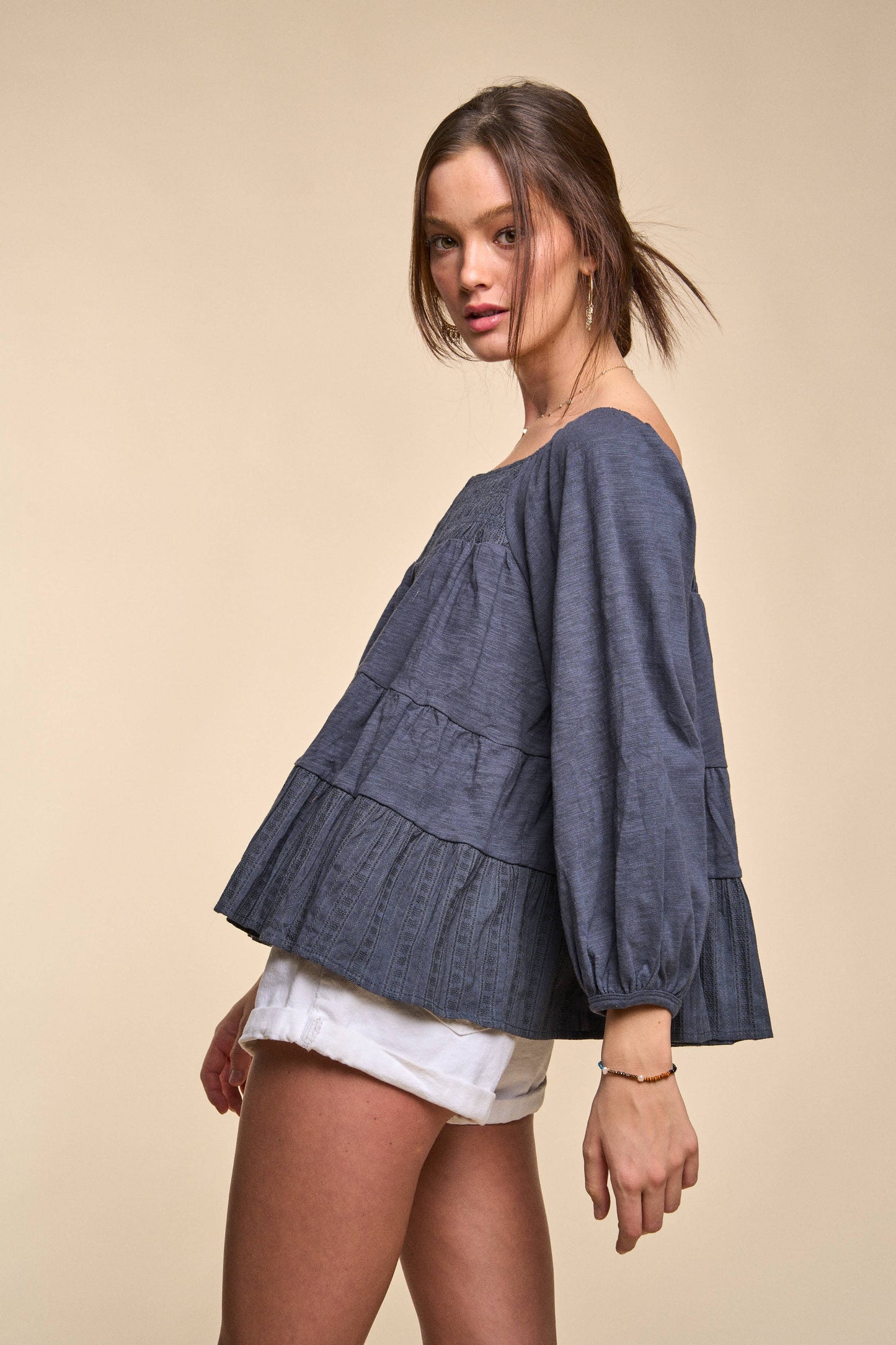 Tiered Babydoll top