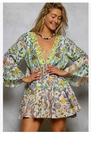 Floral Flair Dress