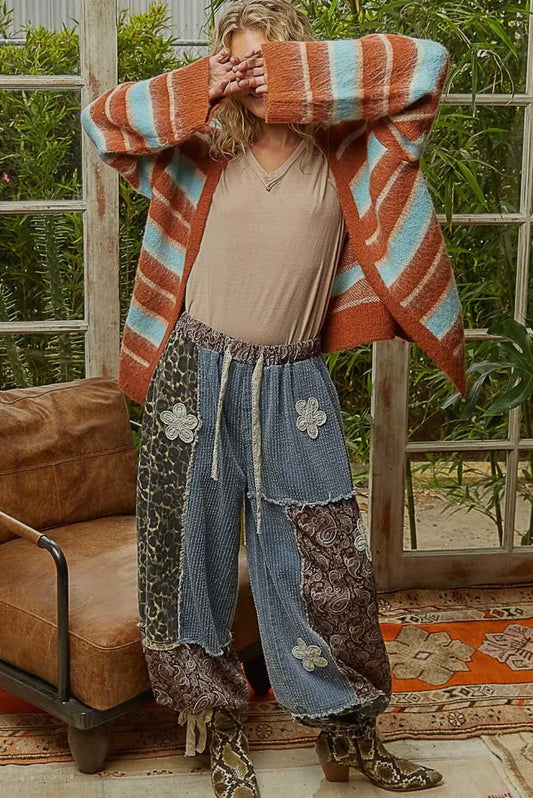 Striped Mohair Cardigan