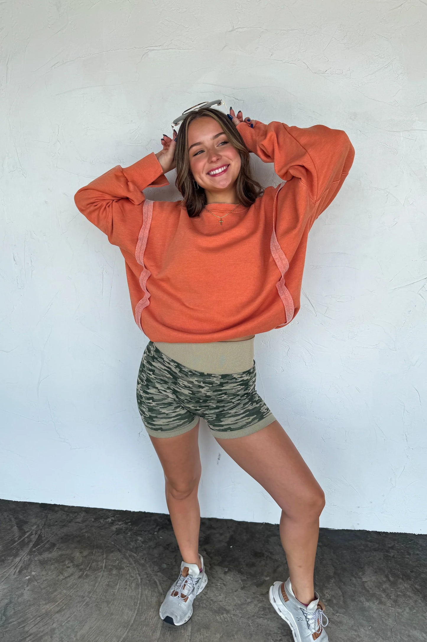 SET - Camo Bra & Biker Short
