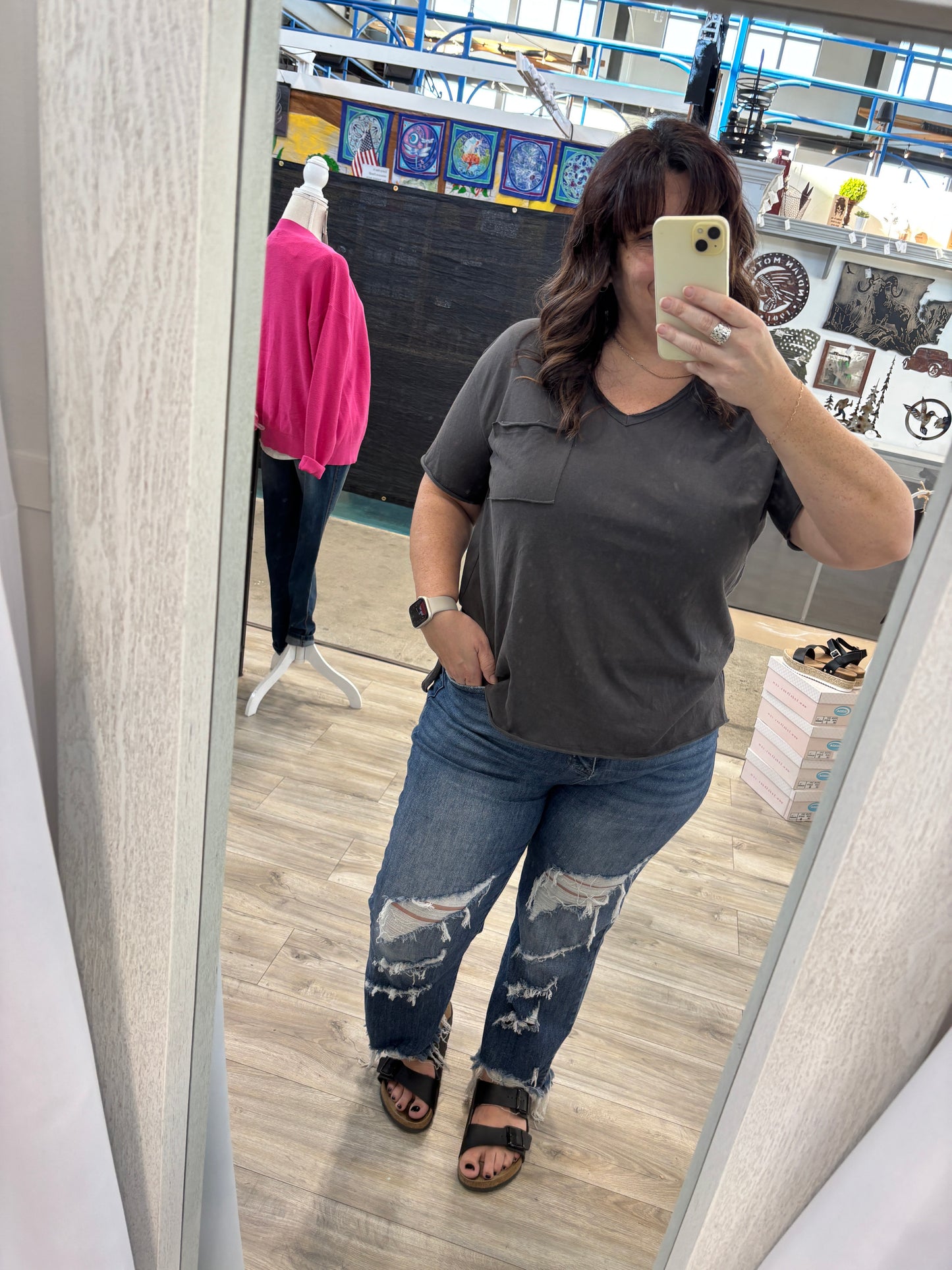 Split Hem T