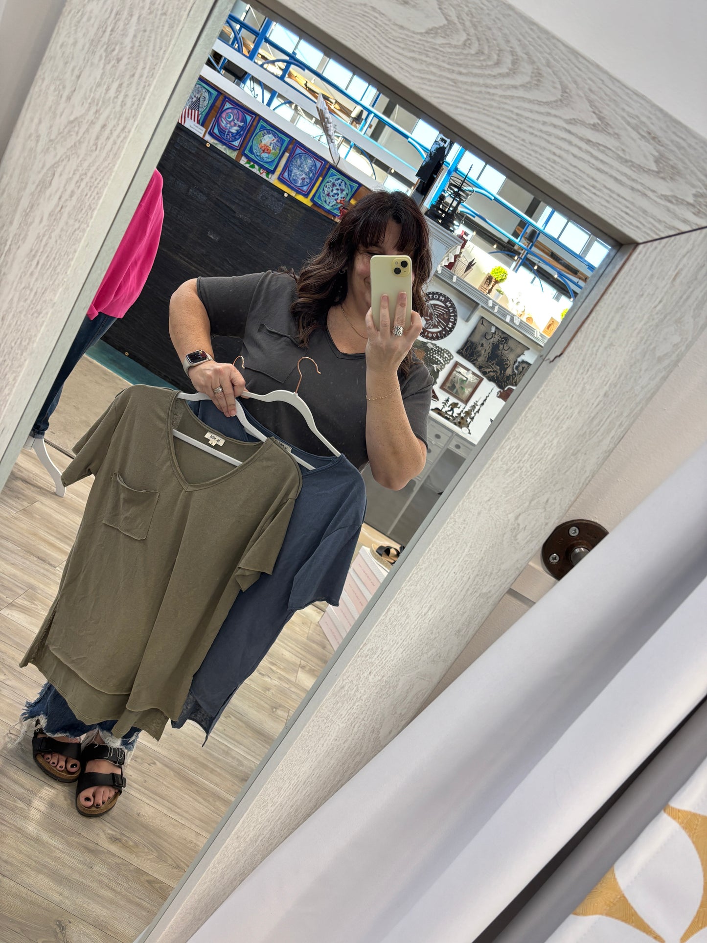 Split Hem T