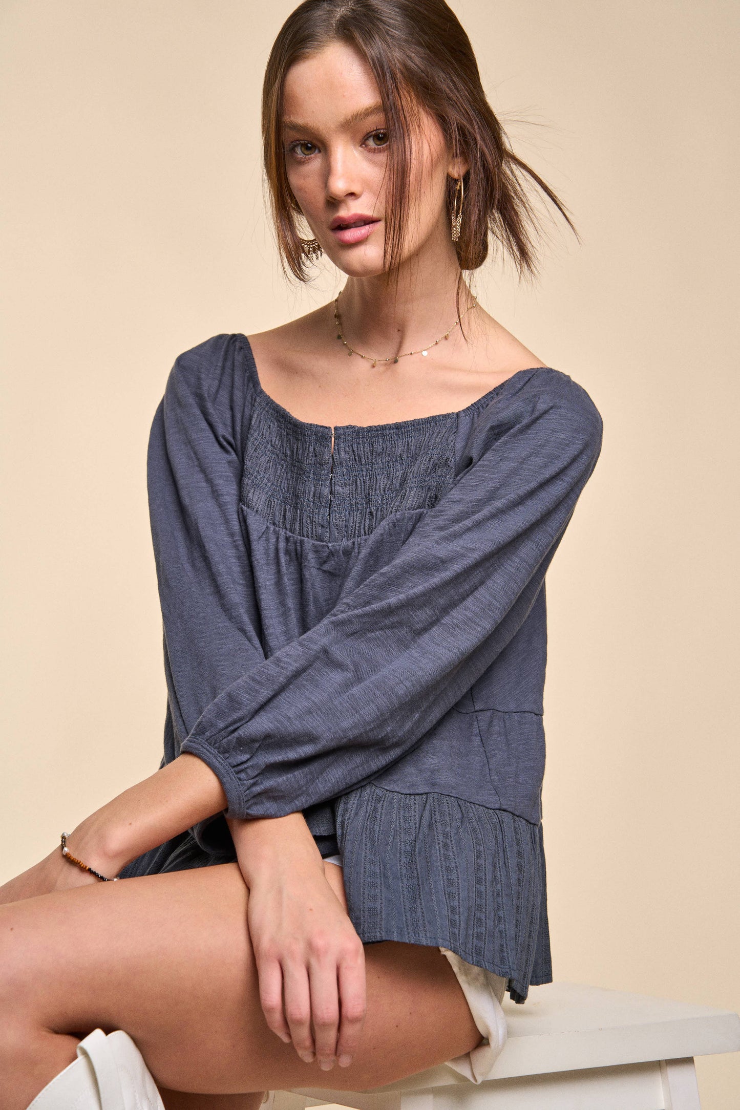 Tiered Babydoll top