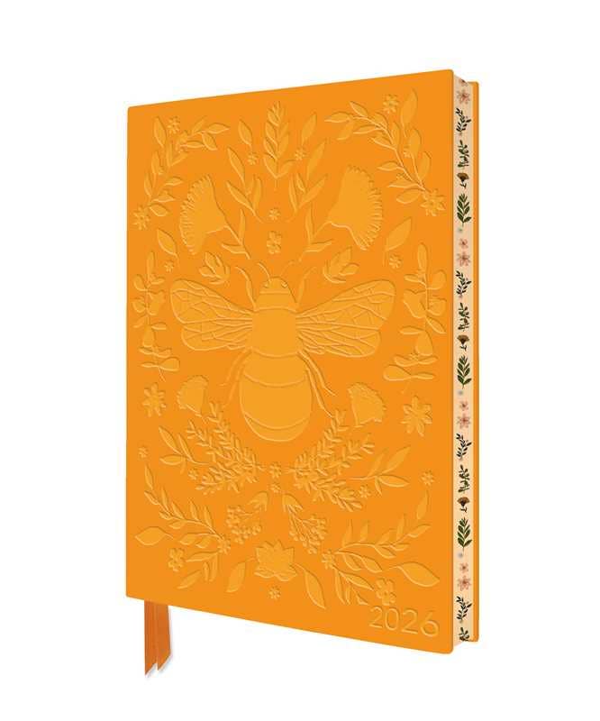 Bee 2026 Leather Planner