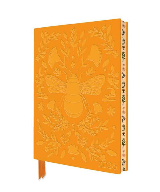 Bee 2026 Leather Planner