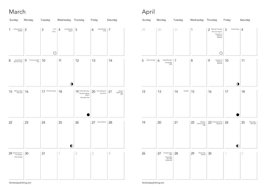 Bee 2026 Leather Planner