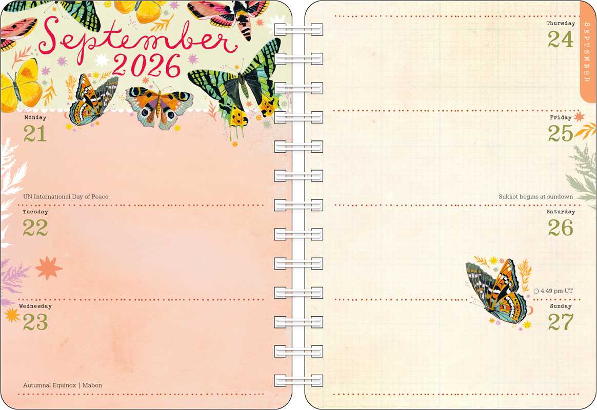 Katie Daisy 2026 Weekly Planner Calendar by Katie  Daisy