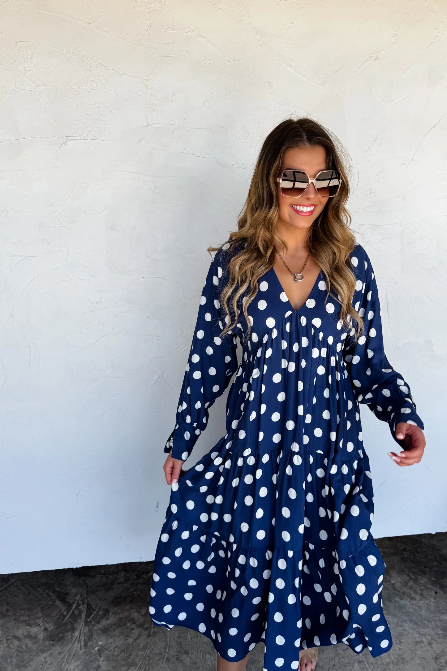 Kora Polka Dot Dress