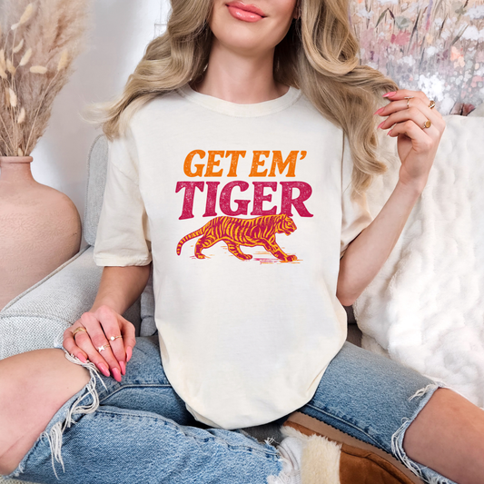 Get Em Tiger Graphic Tee