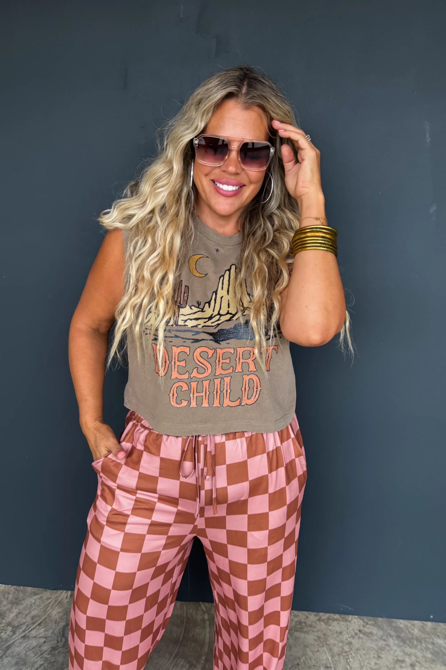 Checker Pop Pants