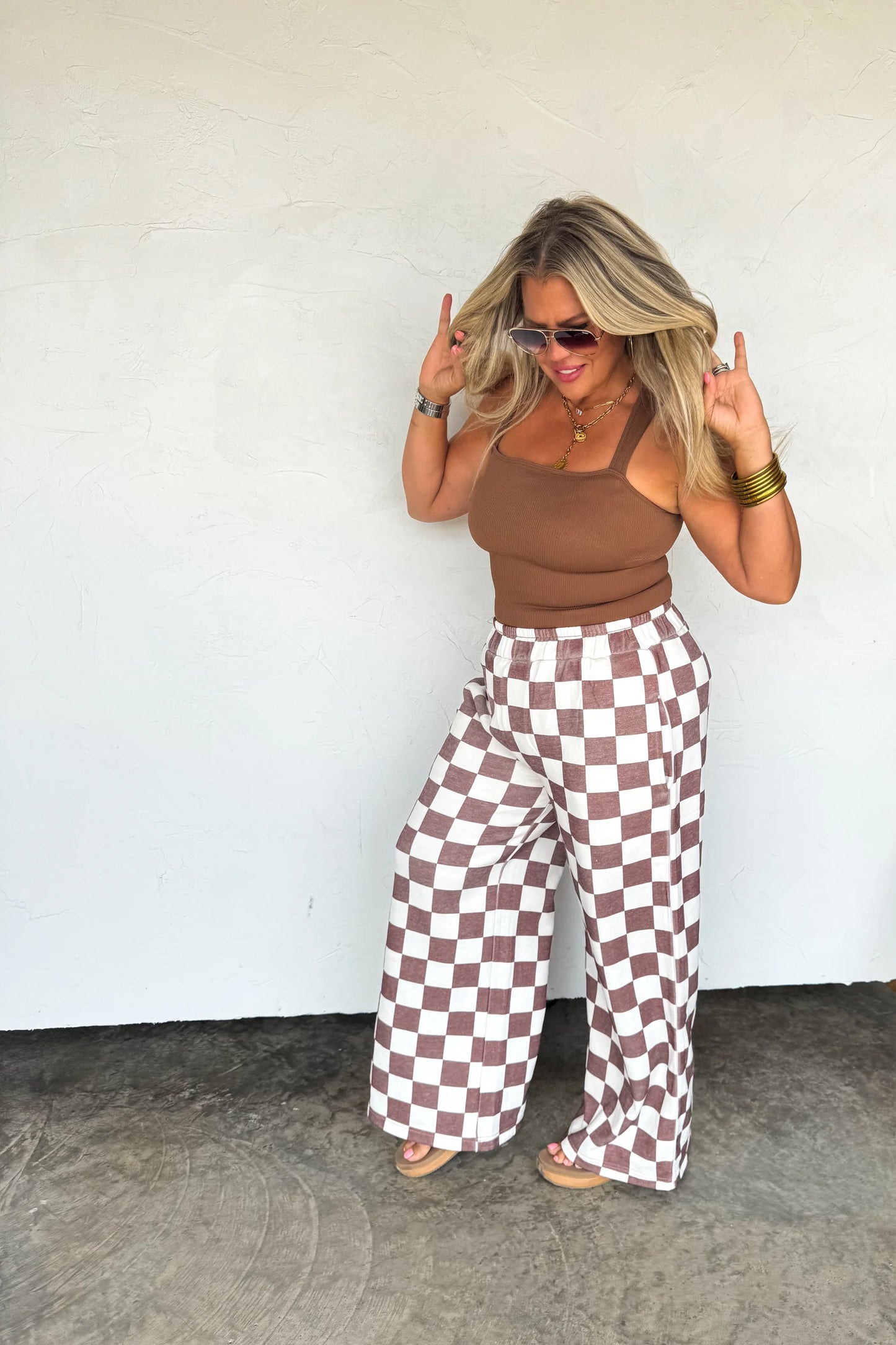 Drift Away Wide Leg Joggers