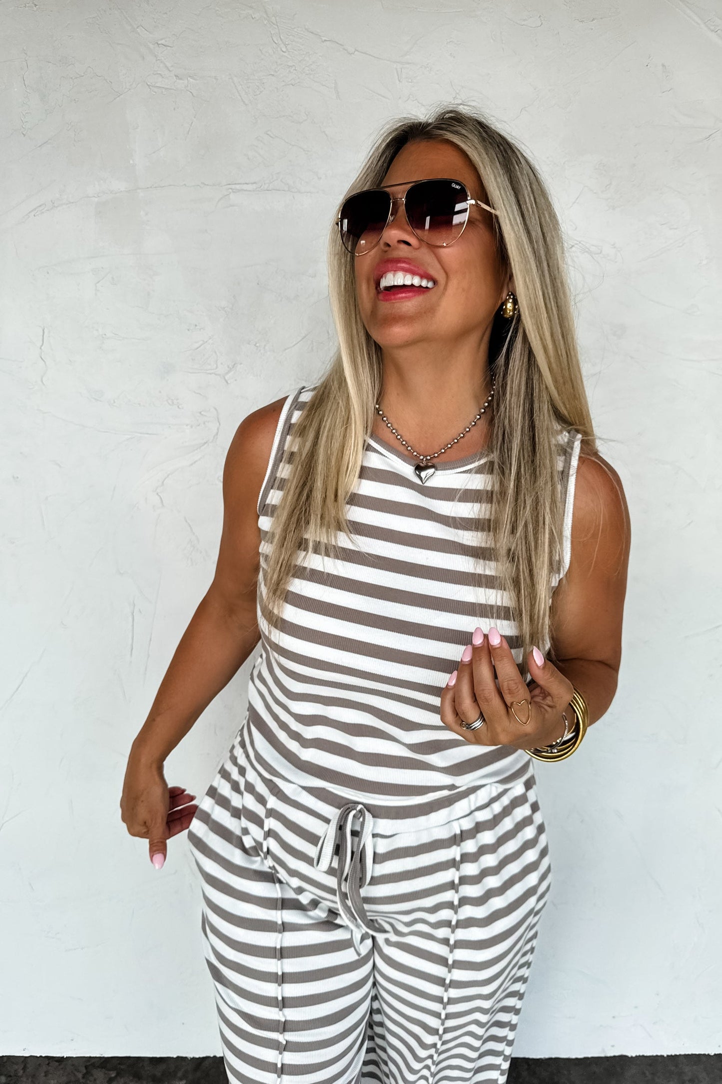 Haven Stripe Lounge Set