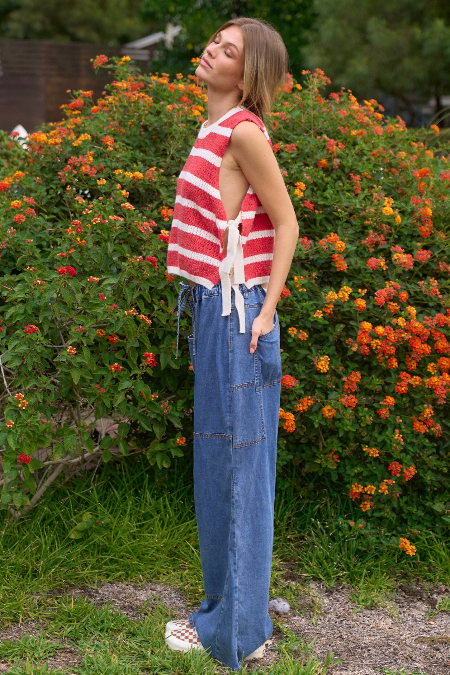 Megan Striped Top
