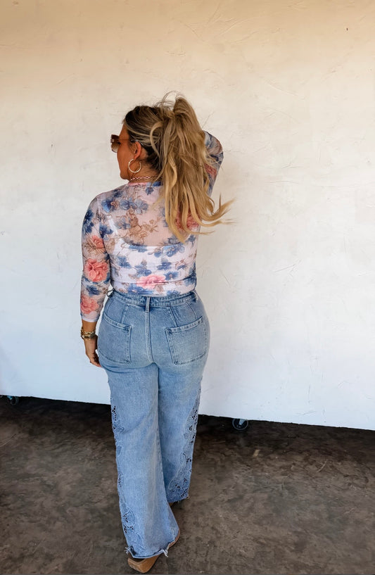 Dress it Up Mesh Top