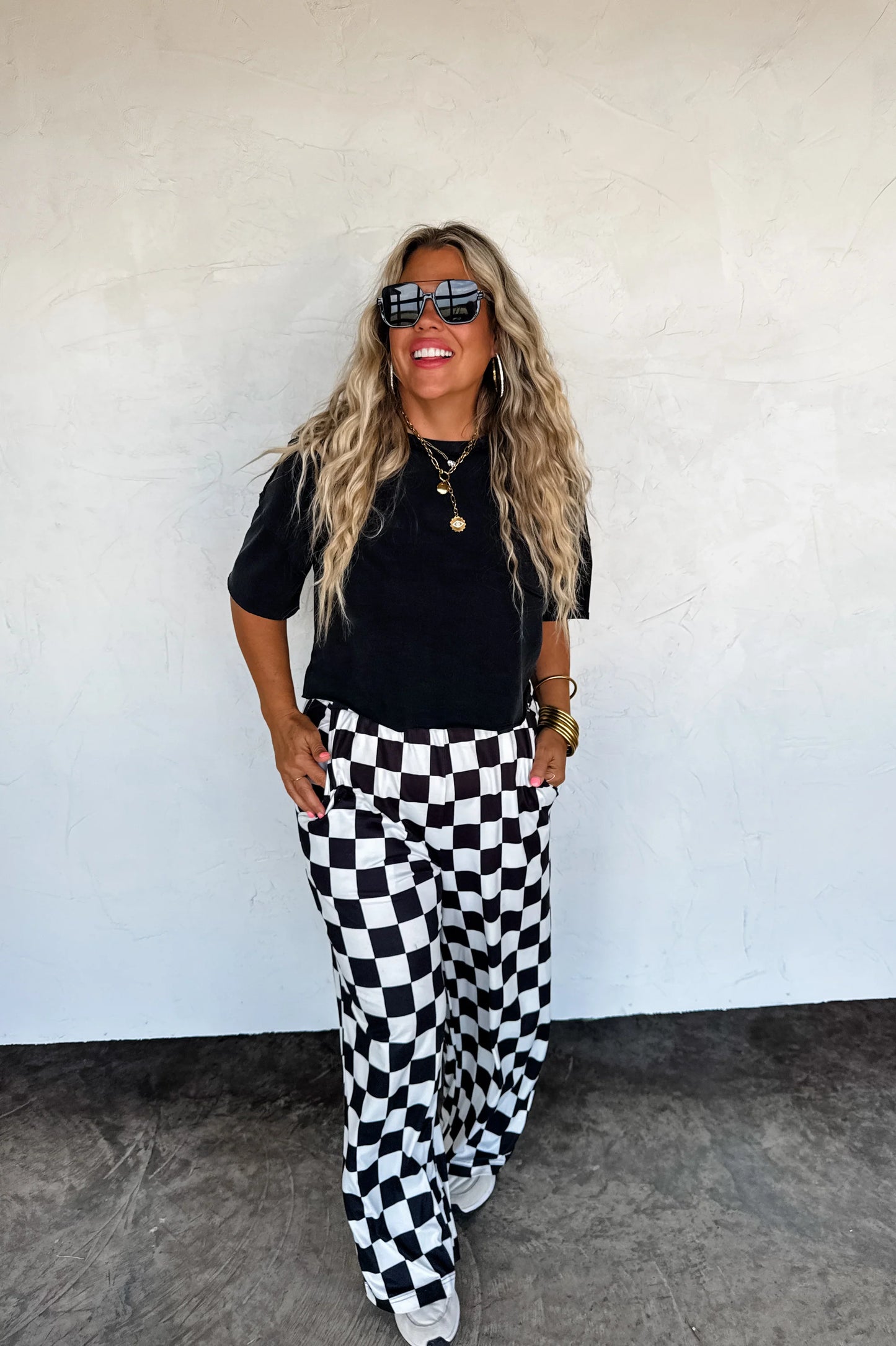 Checker Pop Pants