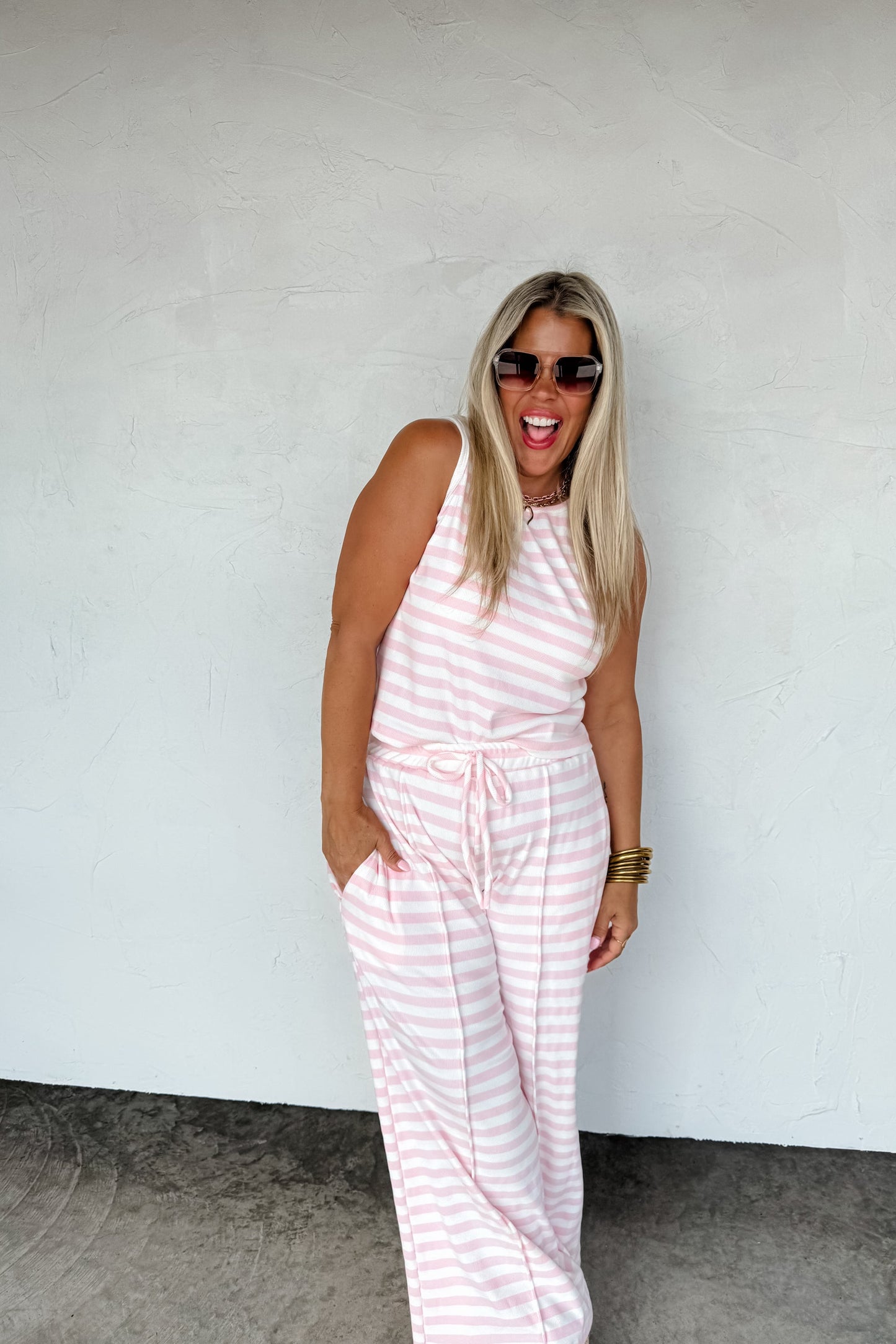 Haven Stripe Lounge Set