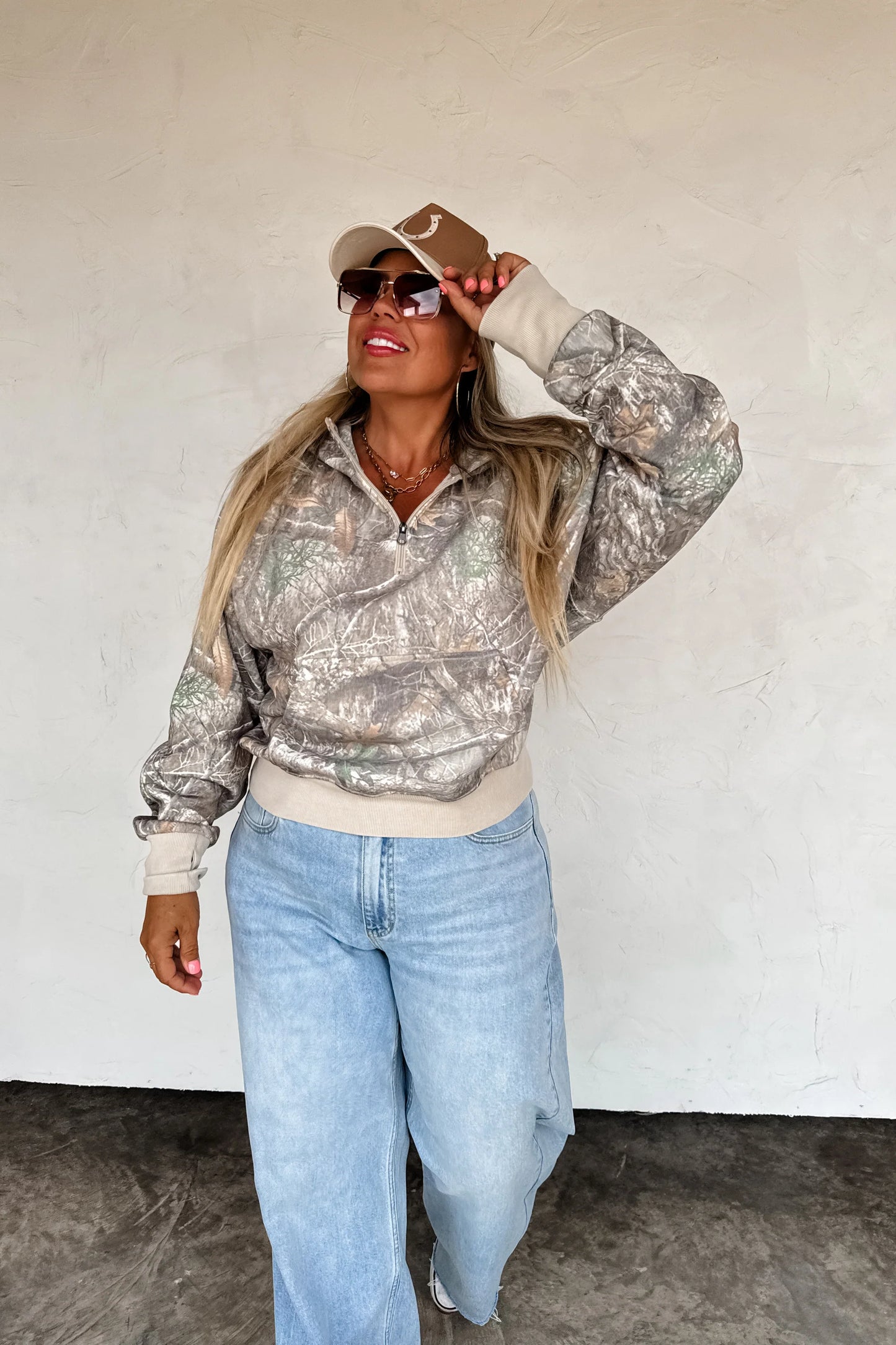 Camo & Checker Easy Does it Pull Over