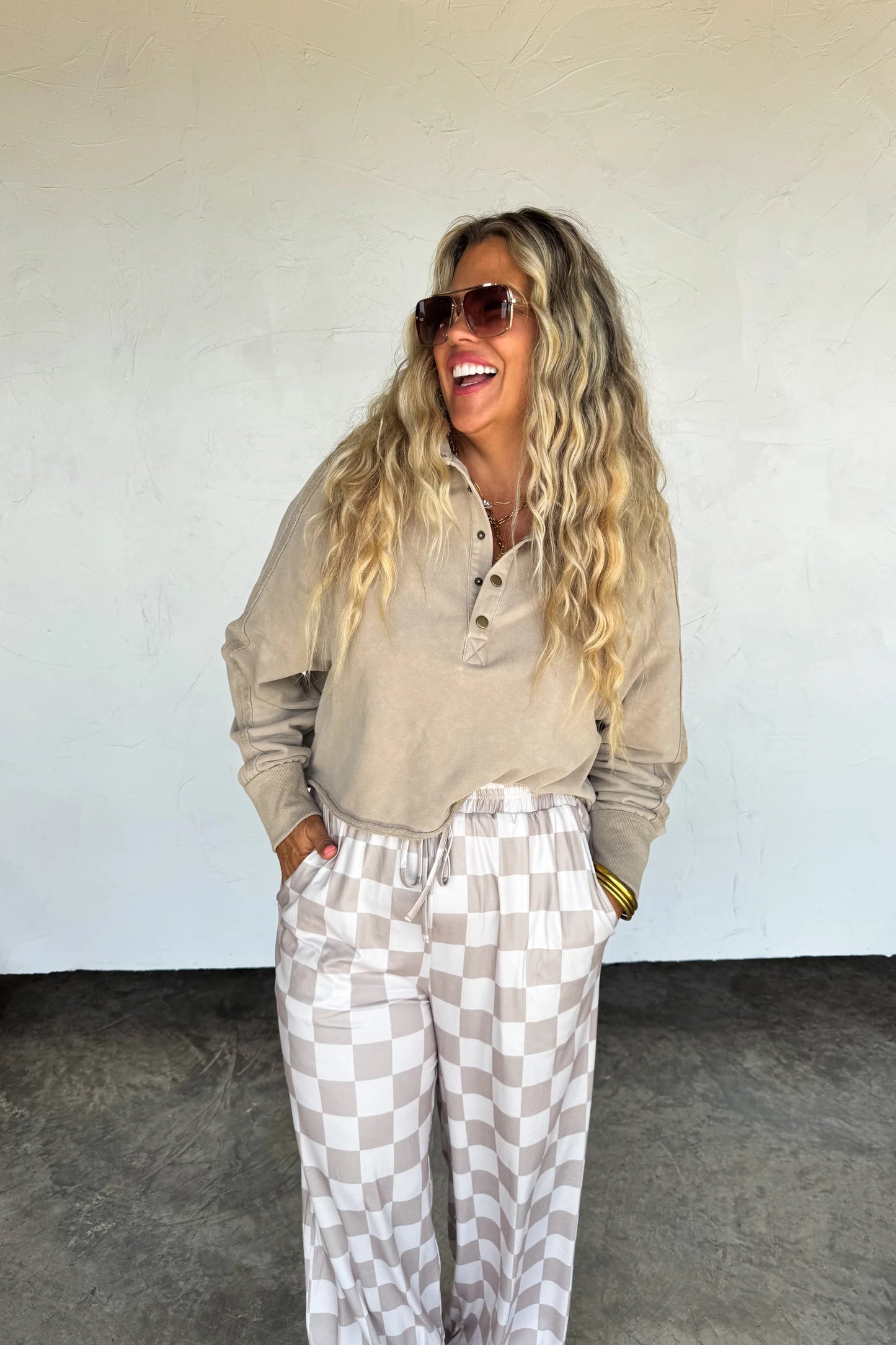 Checker Pop Pants