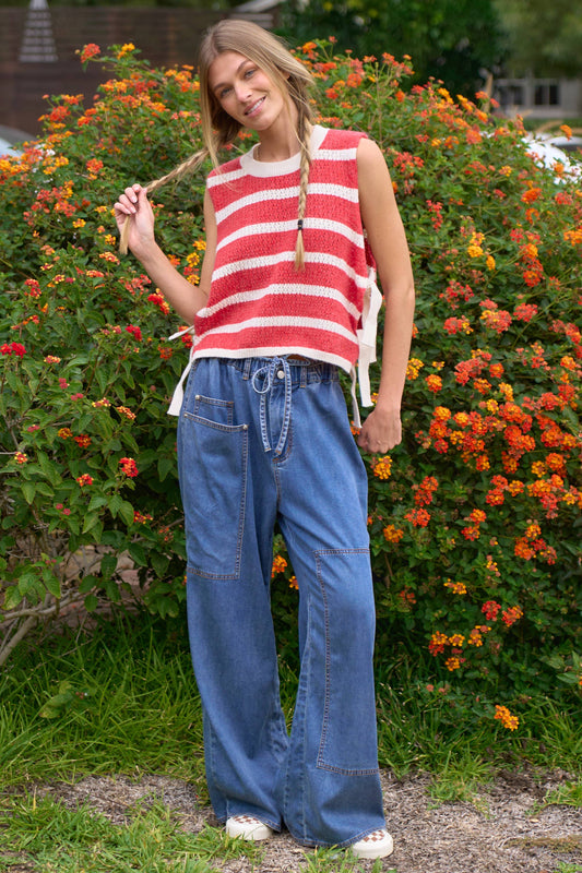 Megan Striped Top
