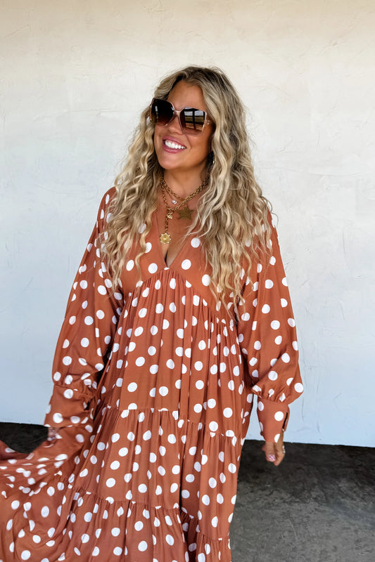 Kora Polka Dot Dress