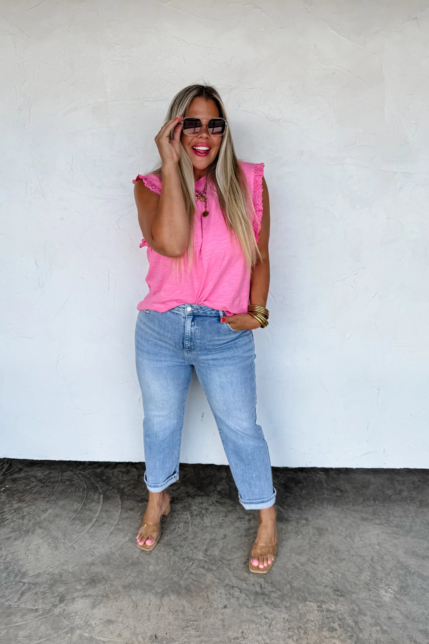 Alexie Straight Leg Cropped Jeans