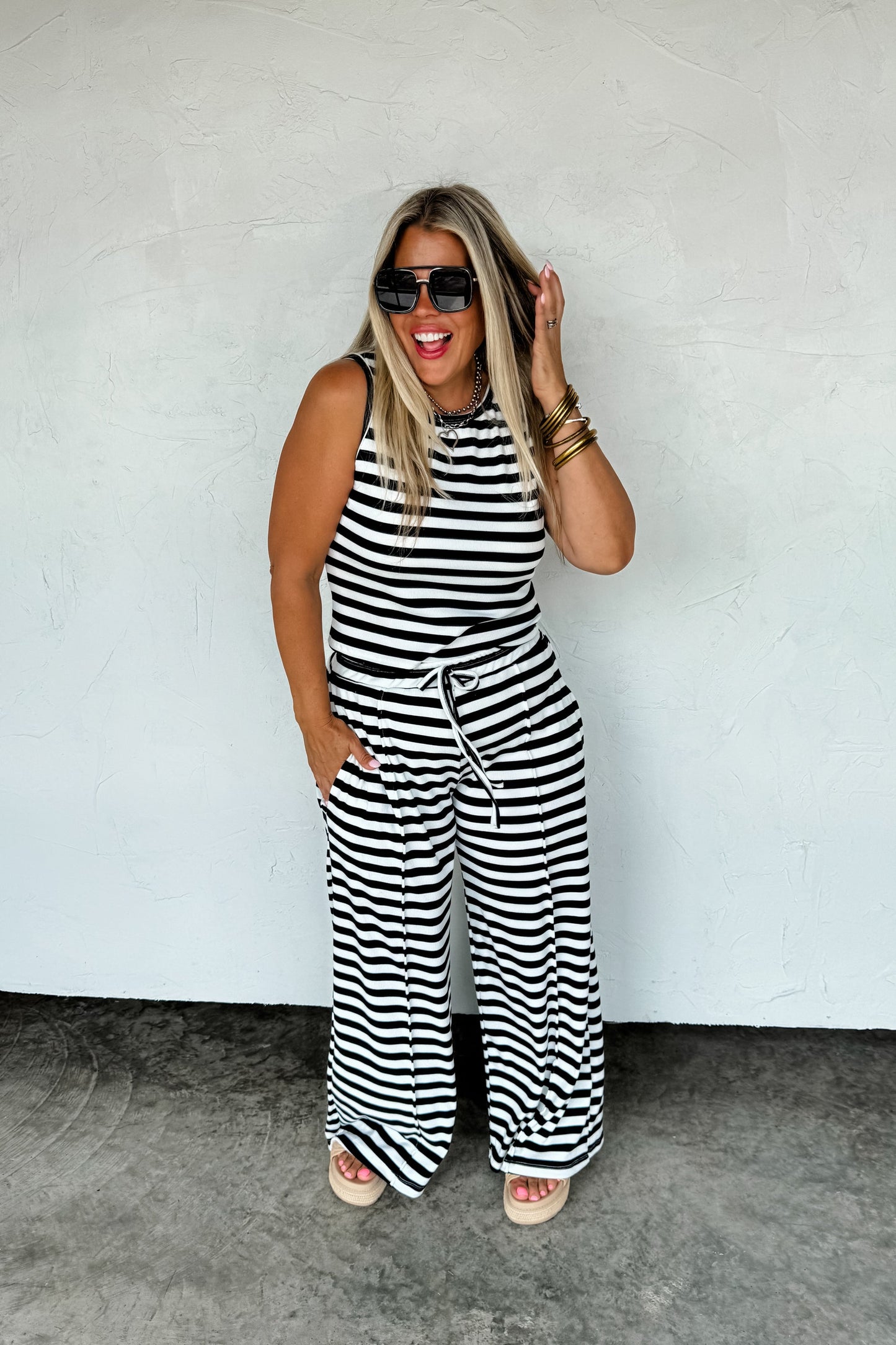 Haven Stripe Lounge Set