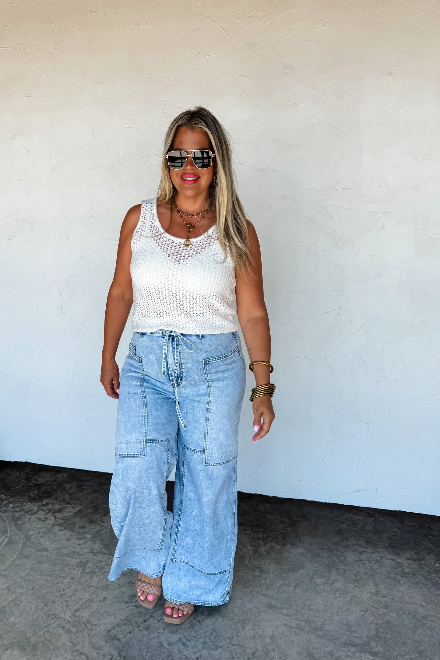 JOVIE TIE WAIST JEANS