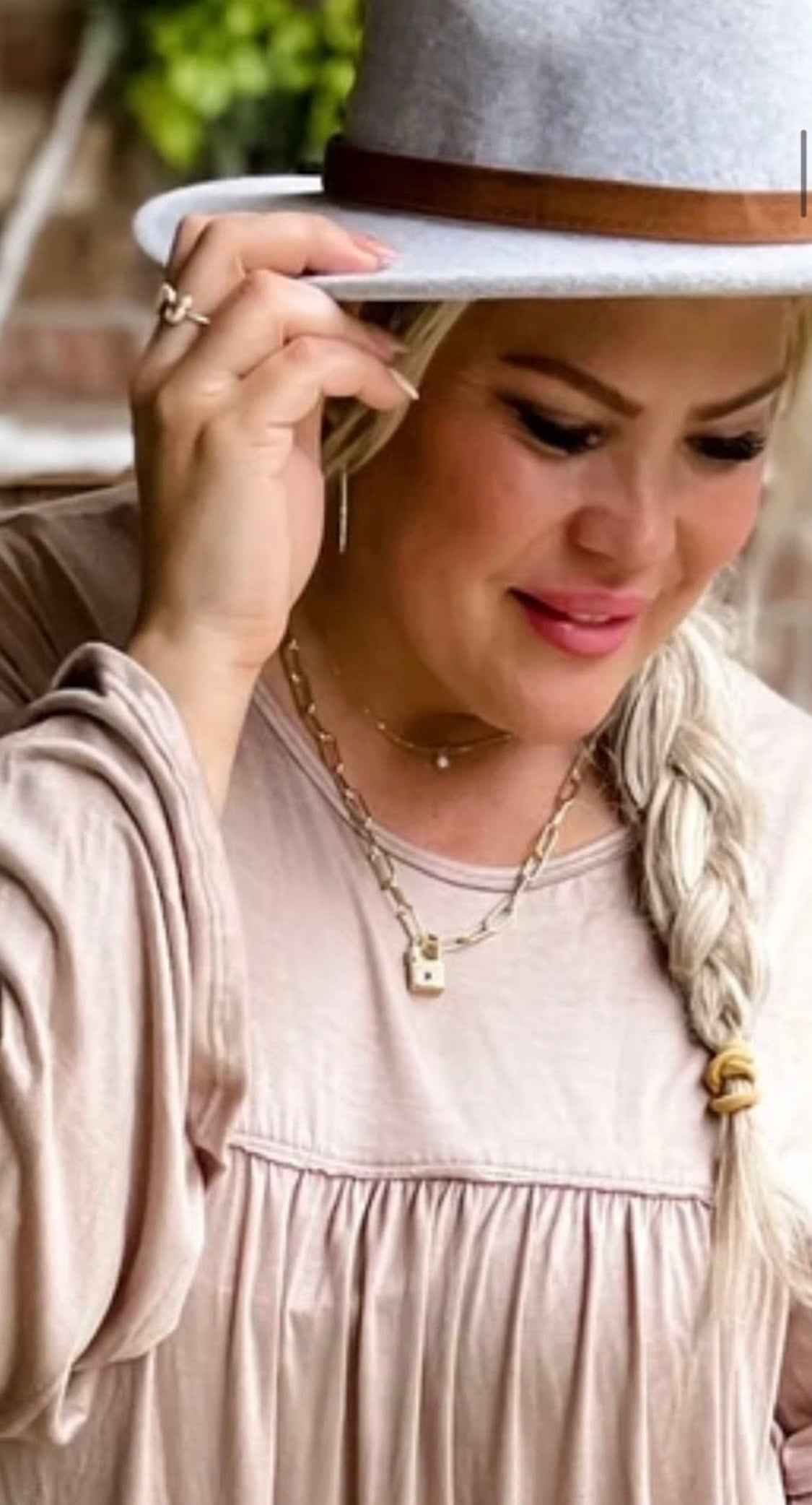 Demi Lock & Key Necklace