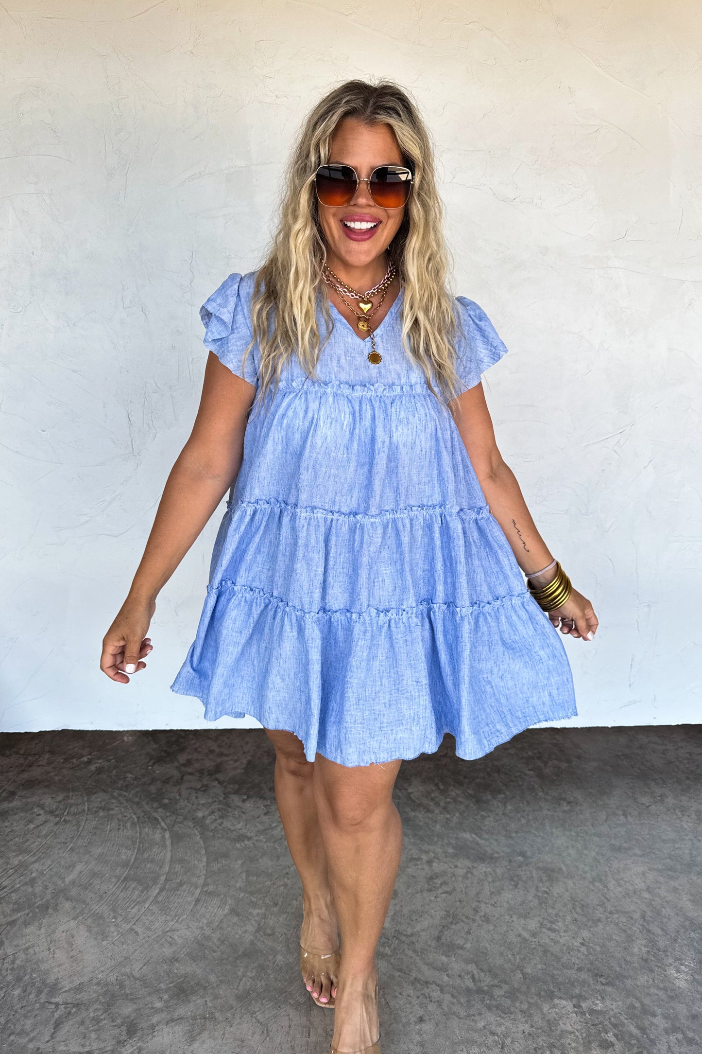 Dreaming Ruffle Dress