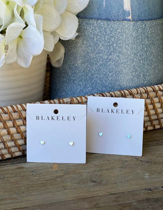Mini Heart Earrings