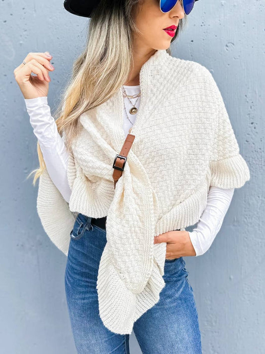 Breezy Ruffle Shawl