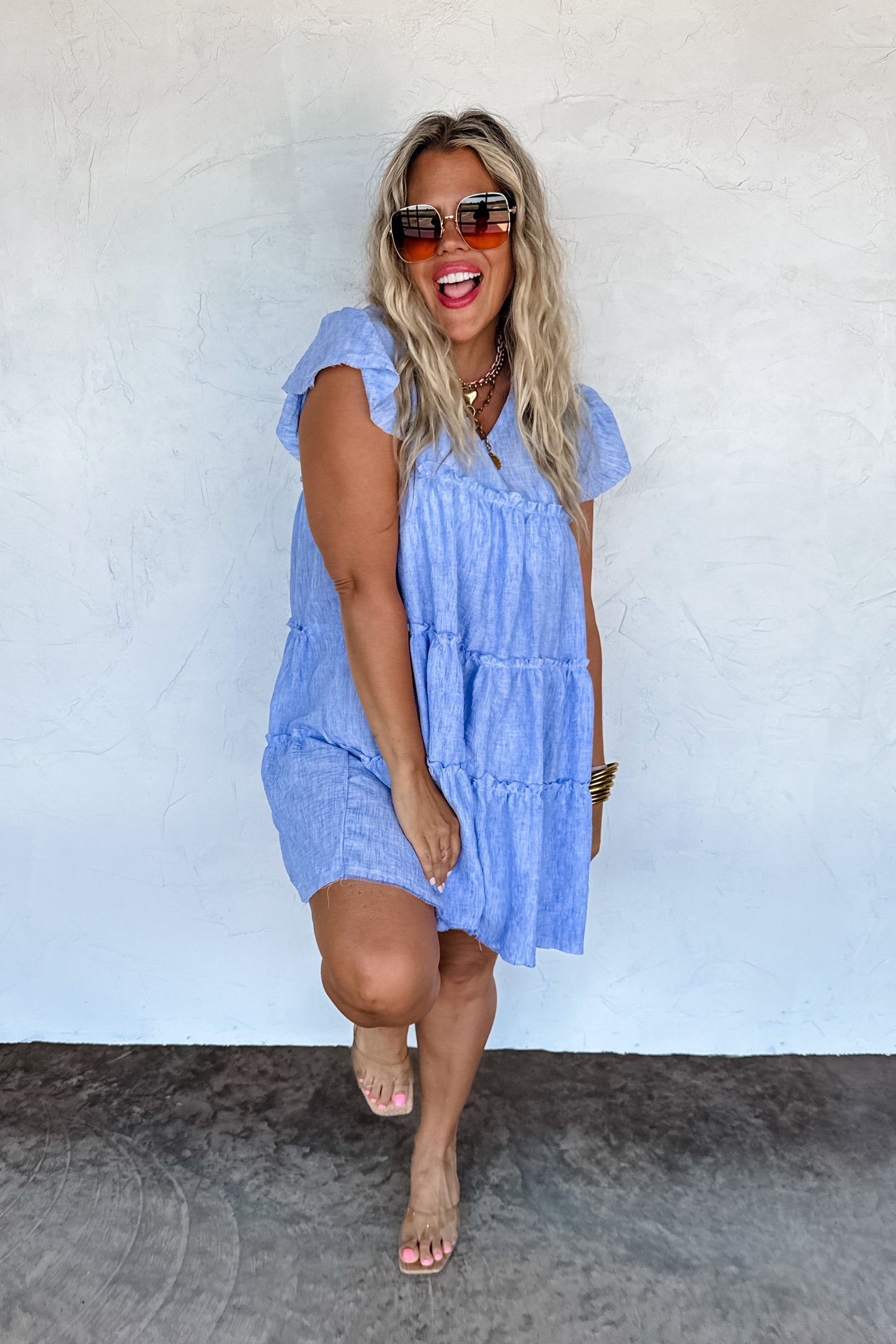 Dreaming Ruffle Dress