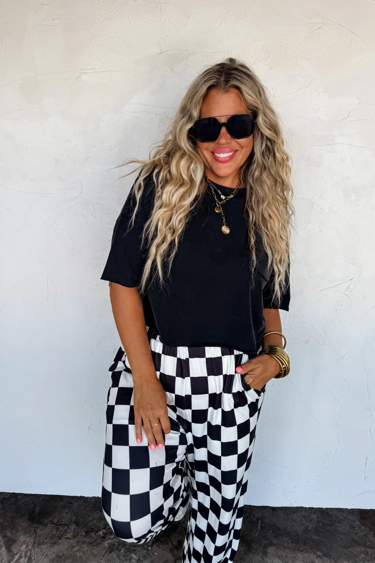 Checker Pop Pants