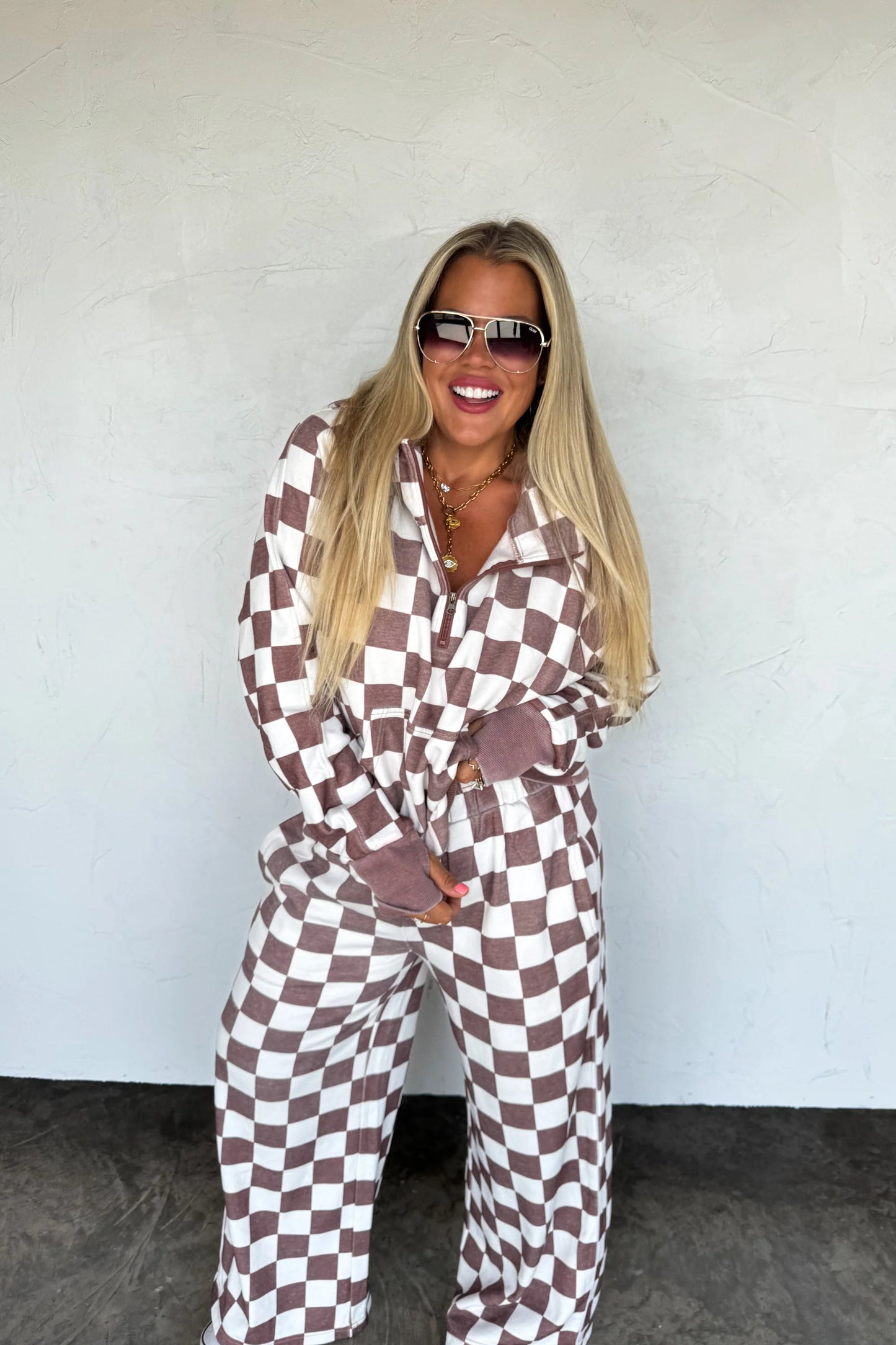 Camo & Checker Easy Does it Pull Over