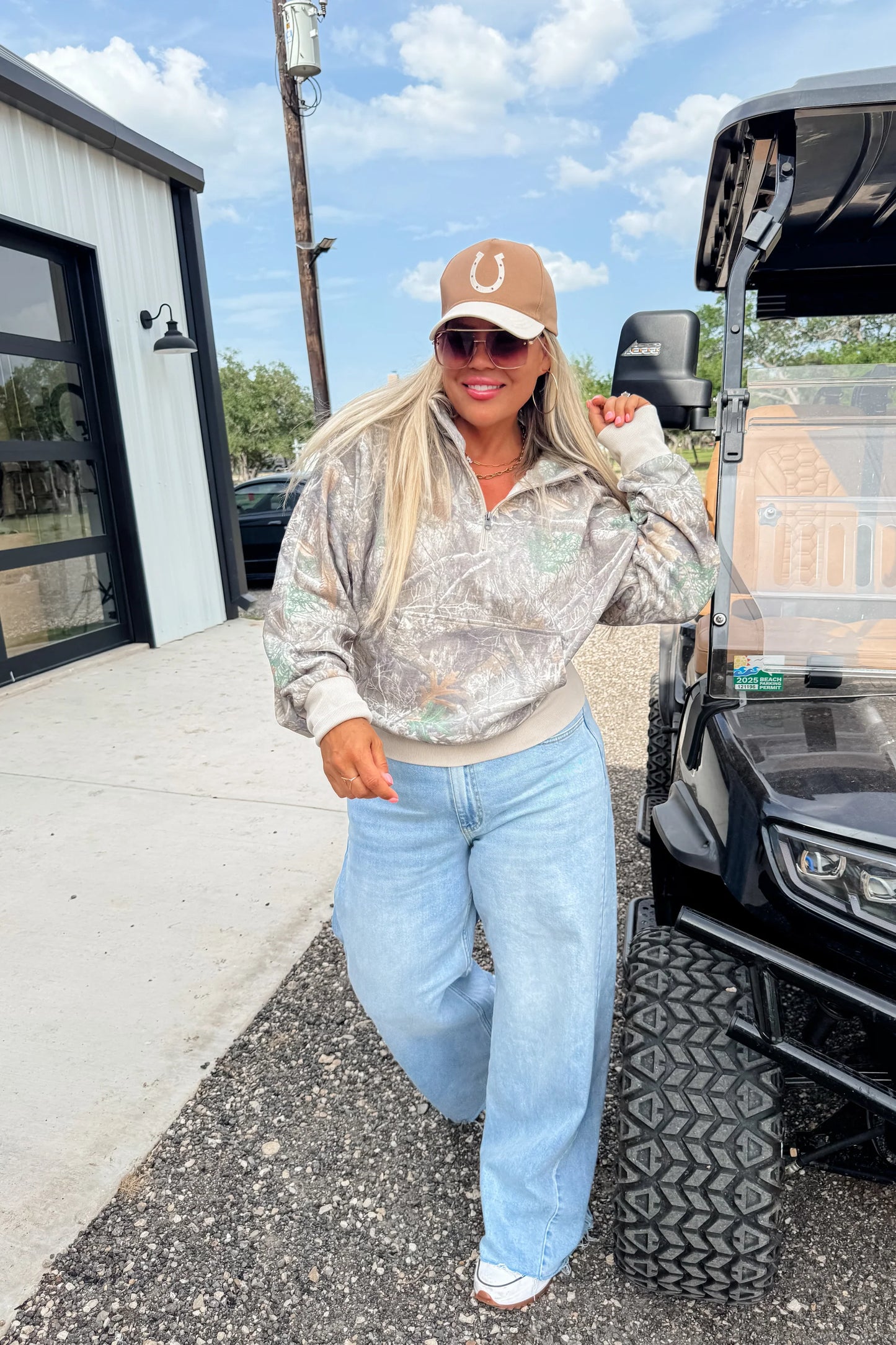 Camo & Checker Easy Does it Pull Over