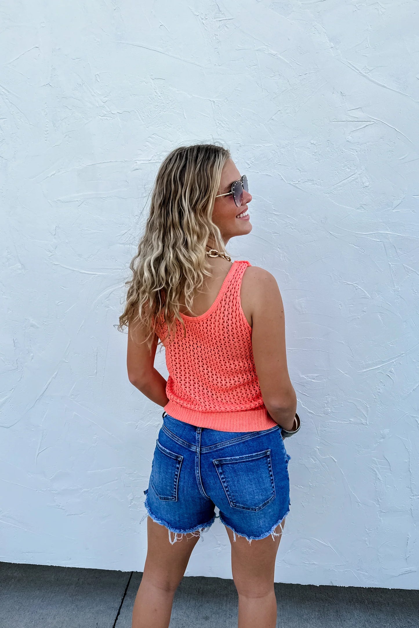 River Raw Hem Shorts