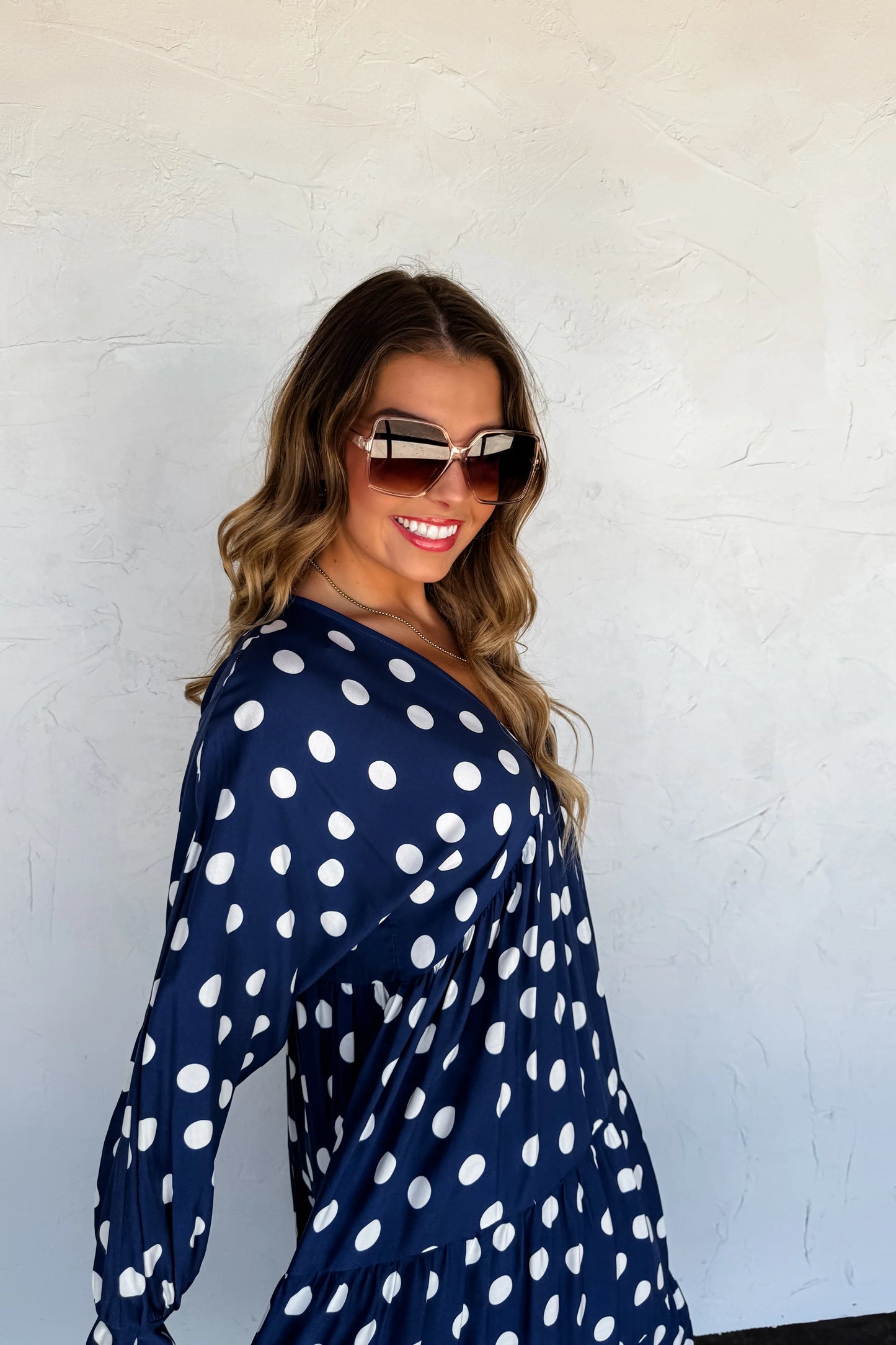 Kora Polka Dot Dress