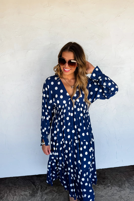 Kora Polka Dot Dress