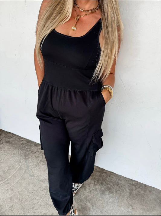 All Set Tank Romper