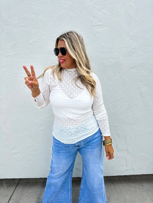 Juliette Lace Top