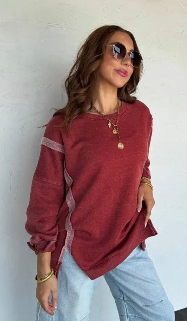 Classic Crew in Brick