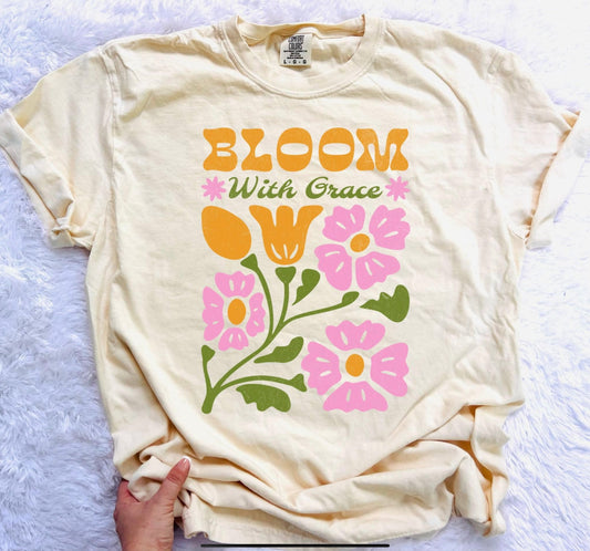 Bloom with Grace Tee