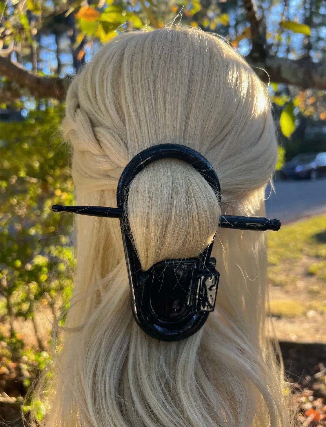 Stitch Marker Hair Pin