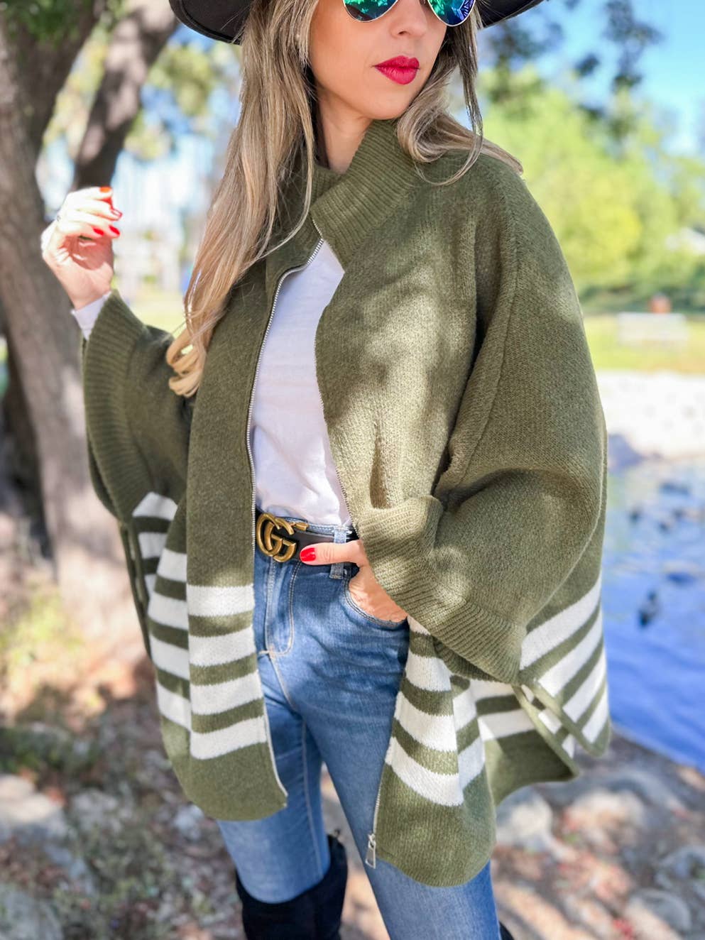 Charlie Zip-Up Cardigan