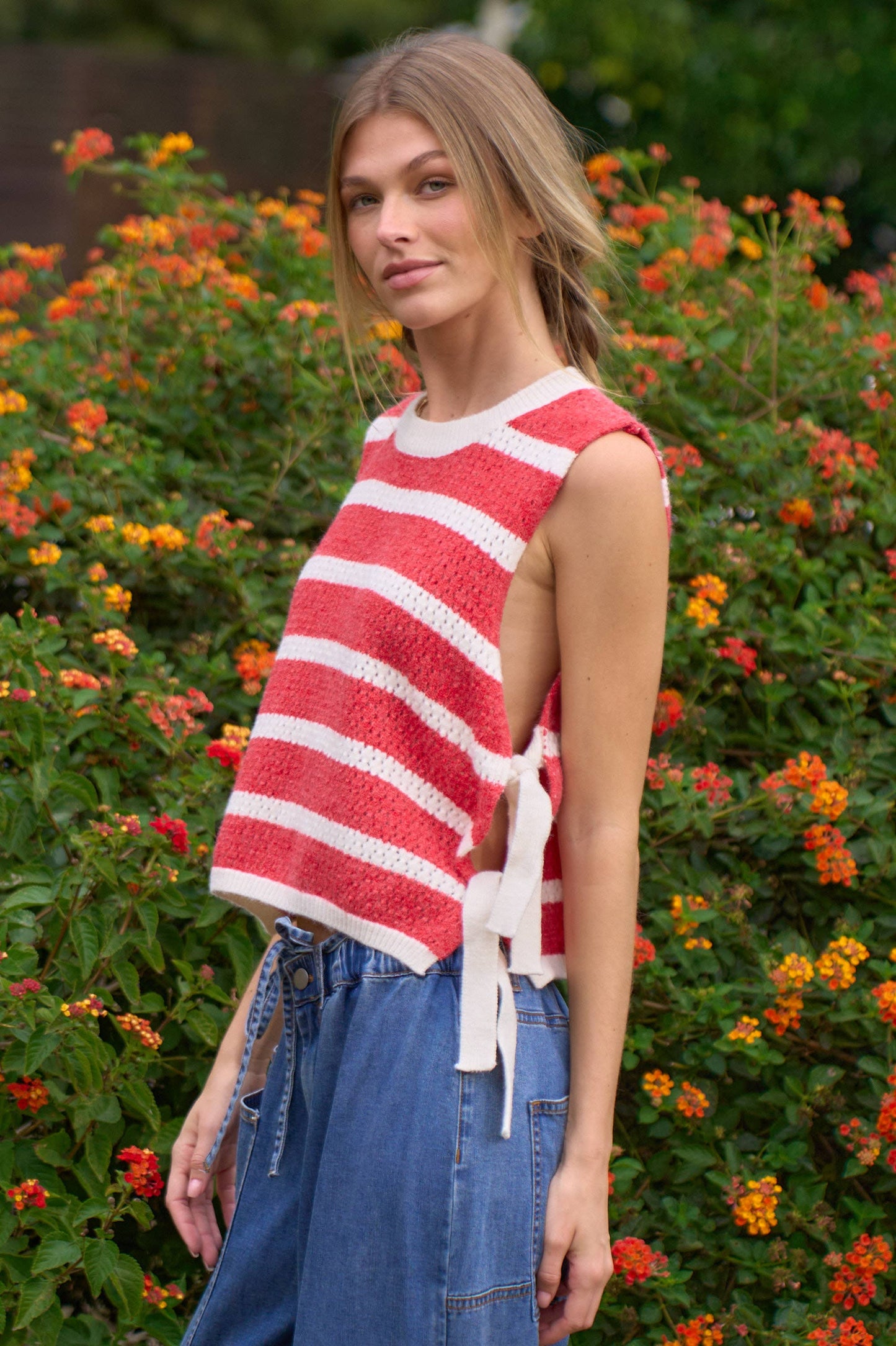 Megan Striped Top